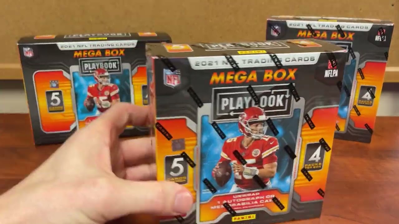 2021 Panini Playbook Mega Box Opening Comparison - 2 Walmart and Target Boxes