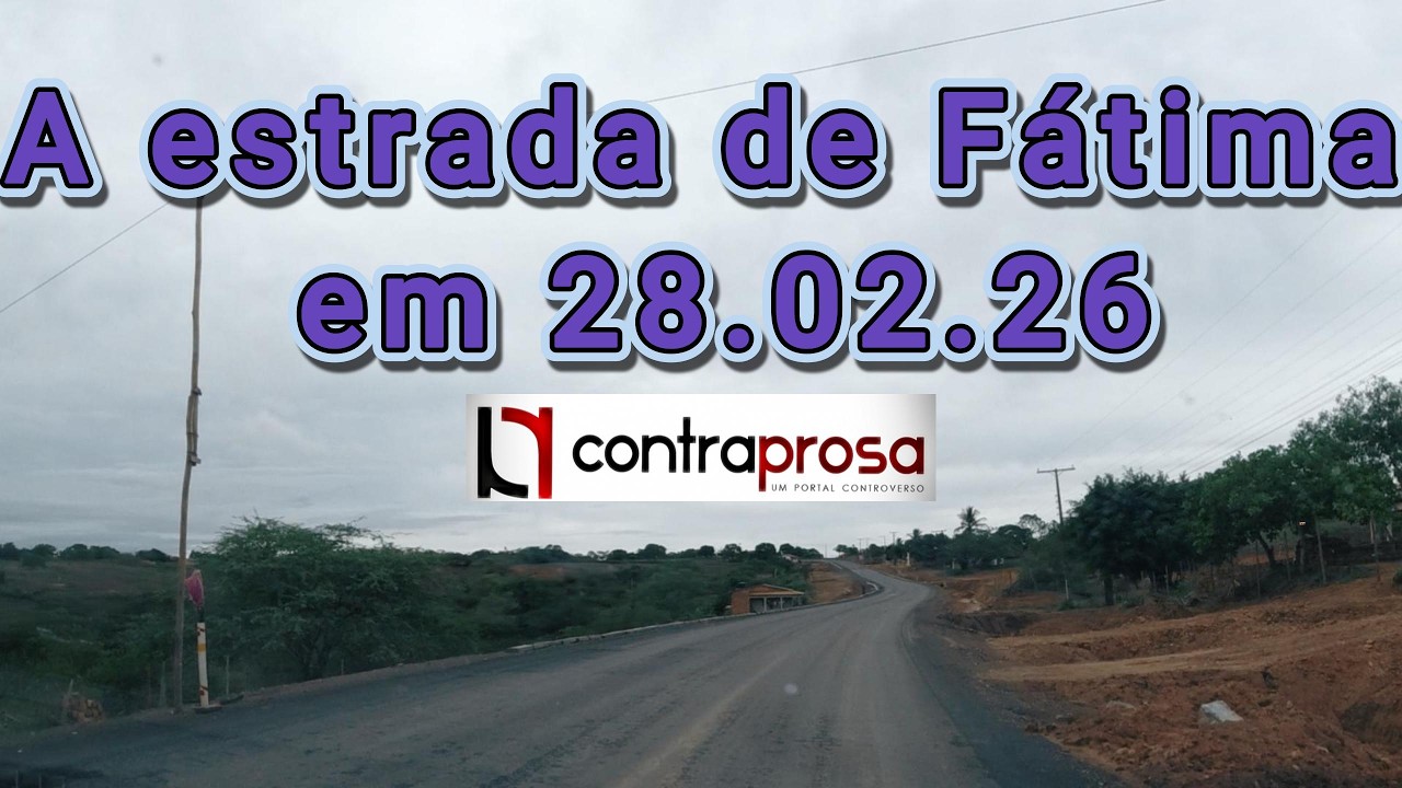 Estrada de Fátima em 28.02.26  #ba084 #nordeste #bahia #estradas #pavimentação #fatima