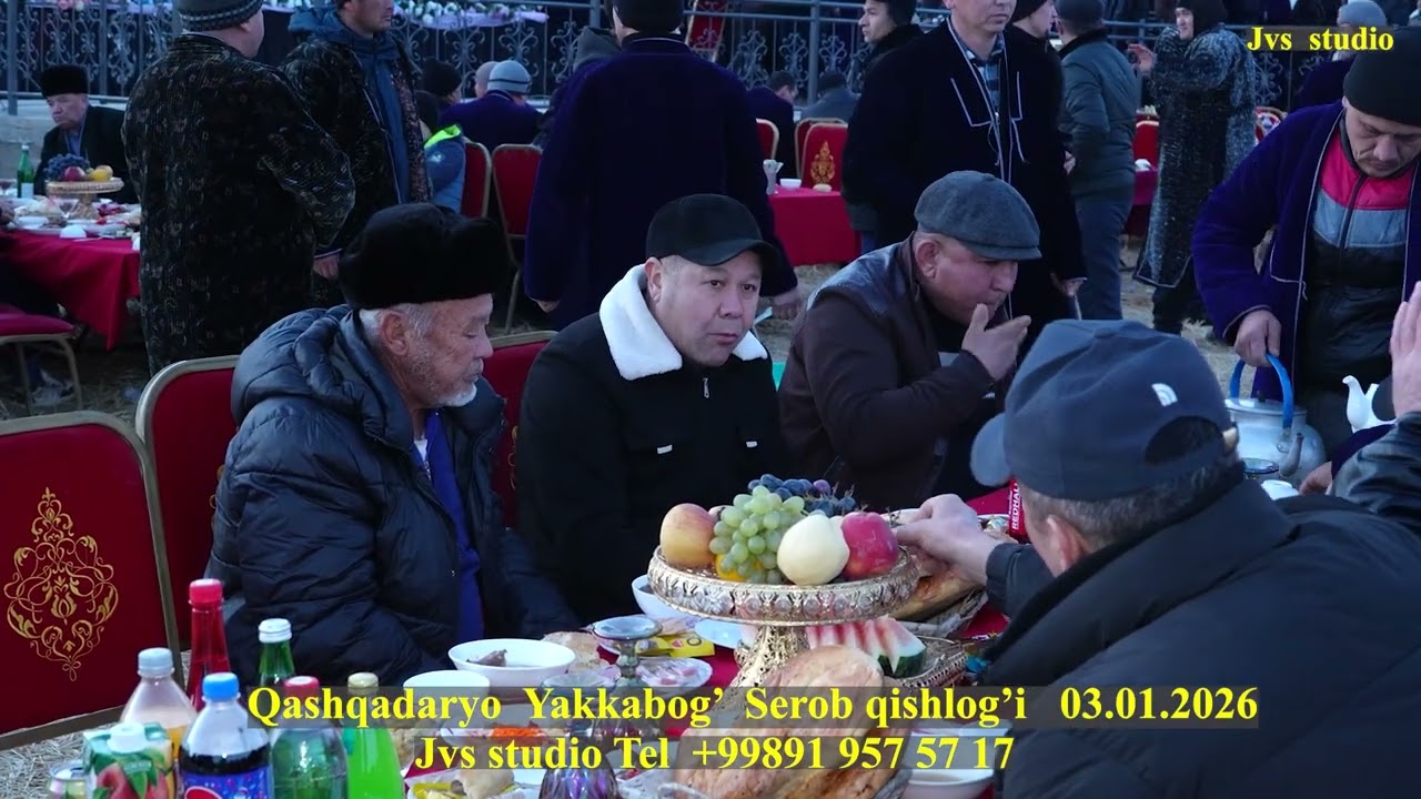 03.01.2026 DILMUROD RAYISNI SUNNAT TO'Y TO'LIQ JVS STUDIO