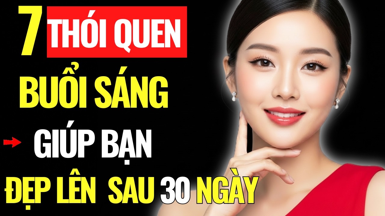 7 Thói Quen Buổi Sáng Giúp Bạn Đẹp Bất Chấp Tuổi Tác|Góc Nhìn Trí Tuệ