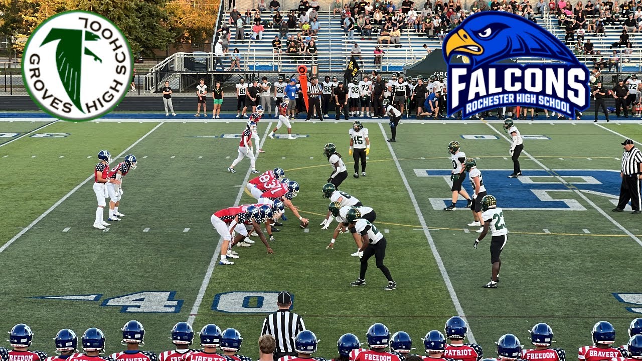 Rochester Vs. Groves Football Game 9/20/2024