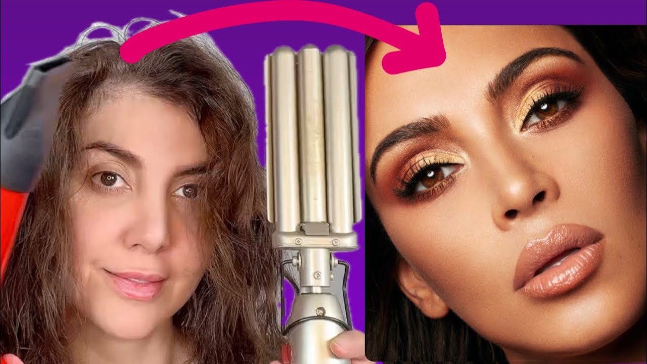 Kim Kardashian Inspired Makeup Look 💄 | Soft Glam Transformation 2025