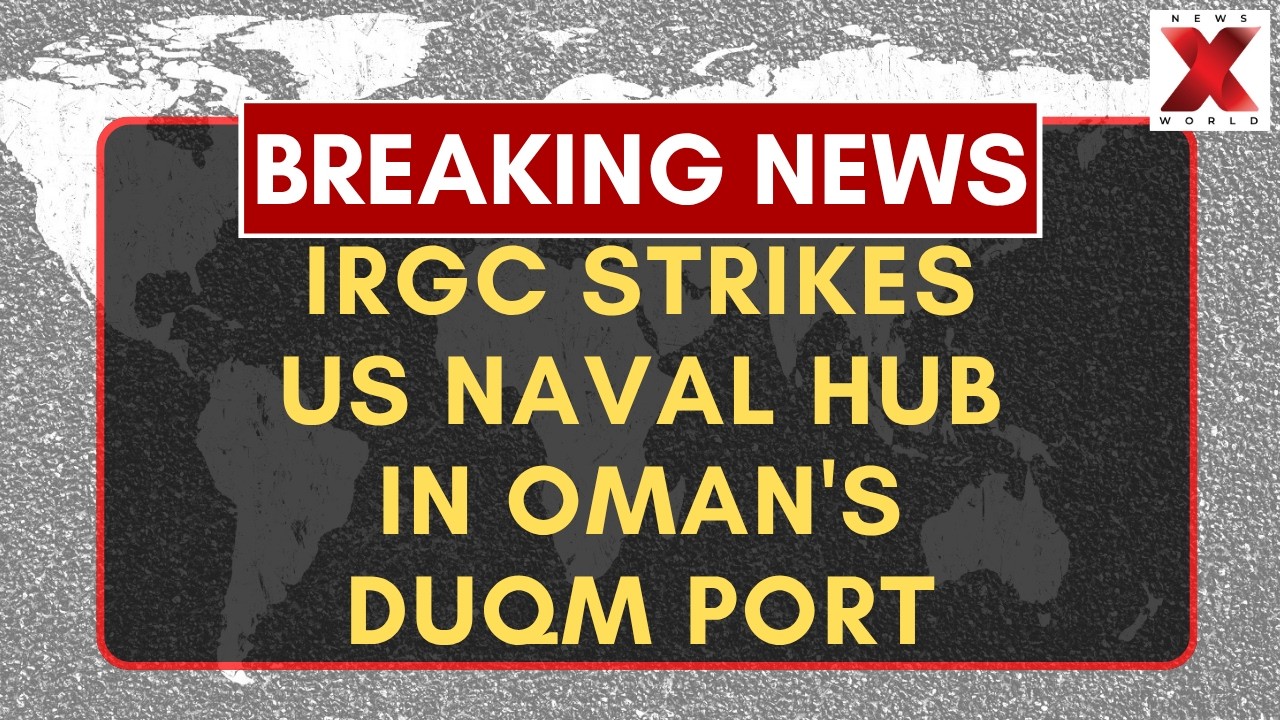 IRGC Claims Surprise Strike On U.S. Naval Infrastructure At Duqm Port In Oman | NewsX World