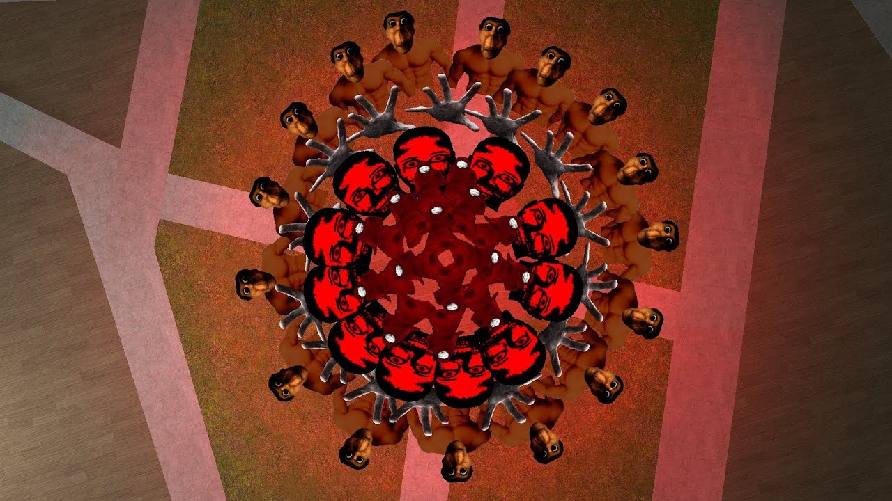 Akamanto Obunga And Other In Hotel Room Nextbots Gmod Fun