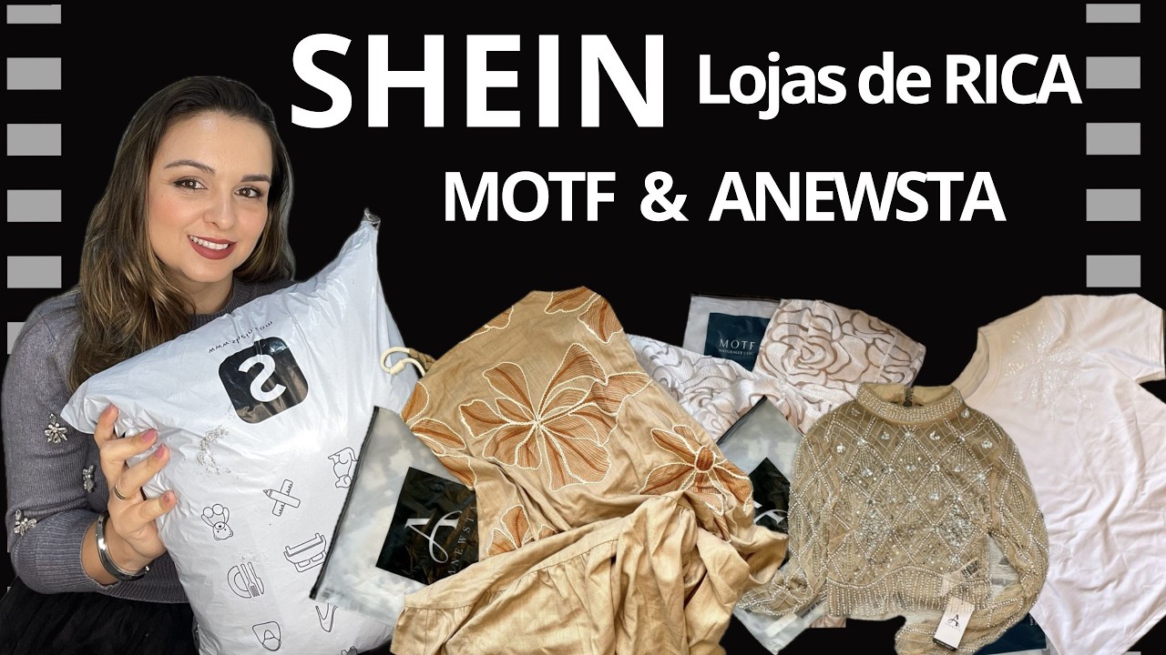 LOOKS glamurosos com SHEIN - Compras MOTF & ANEWSTA