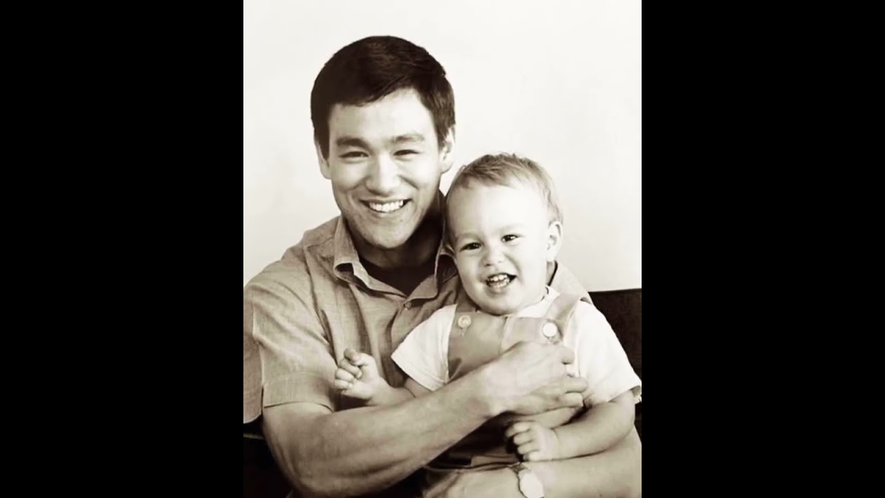 bruce Lee and his son |Brandon Lee 