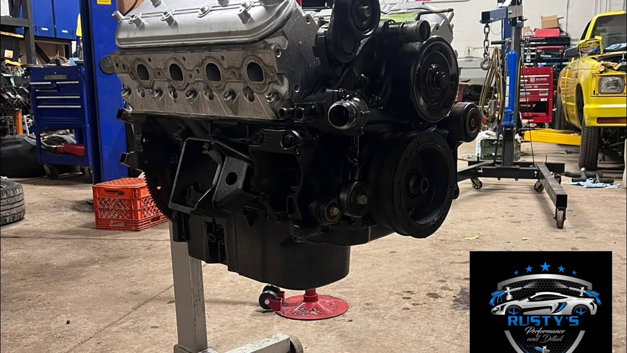 Установка распредвала на двигатель LS 6.0 в G8, часть 2.