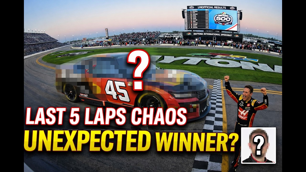 Daytona 500 2026 - Last 5 laps chaos! - Unexpected winner 🏁 🔥