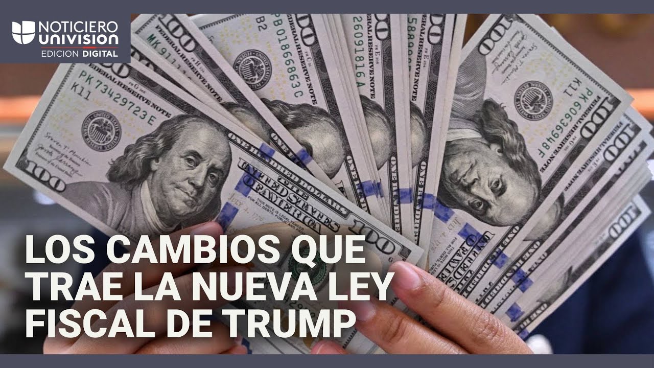 Estos son los cambios m&aacute;s importantes para los contribuyentes con la nueva ley fiscal de Trump