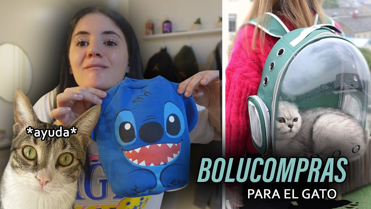 HICE BOLUCOMPRAS PARA MI GATO