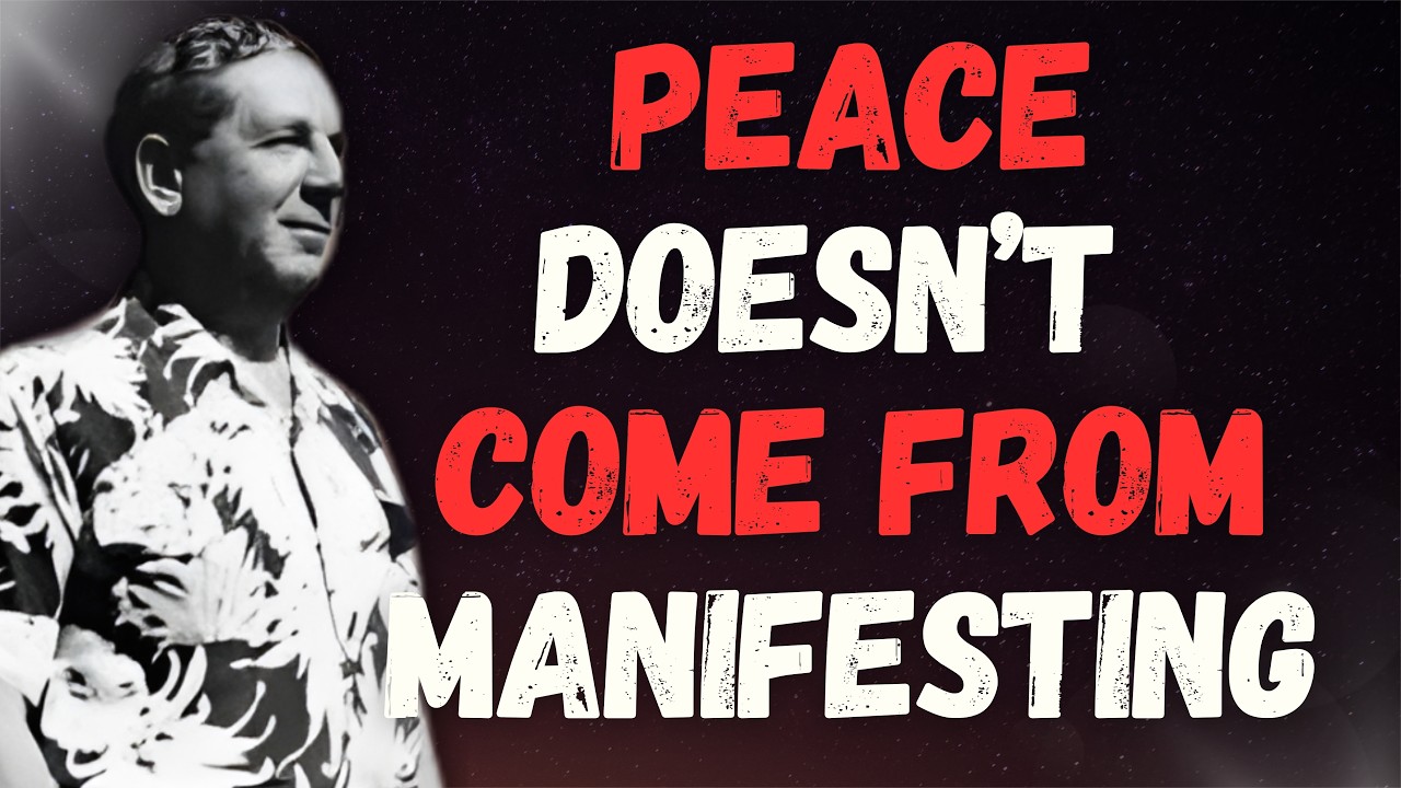 MANIFESTATION WORKS… BUT WHY IS PEACE STILL MISSING? | Spiritual Truth Joel S. Goldsmith