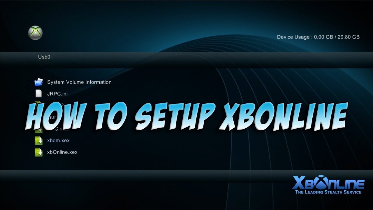 How To Setup xbOnline [JTAG/RGH]