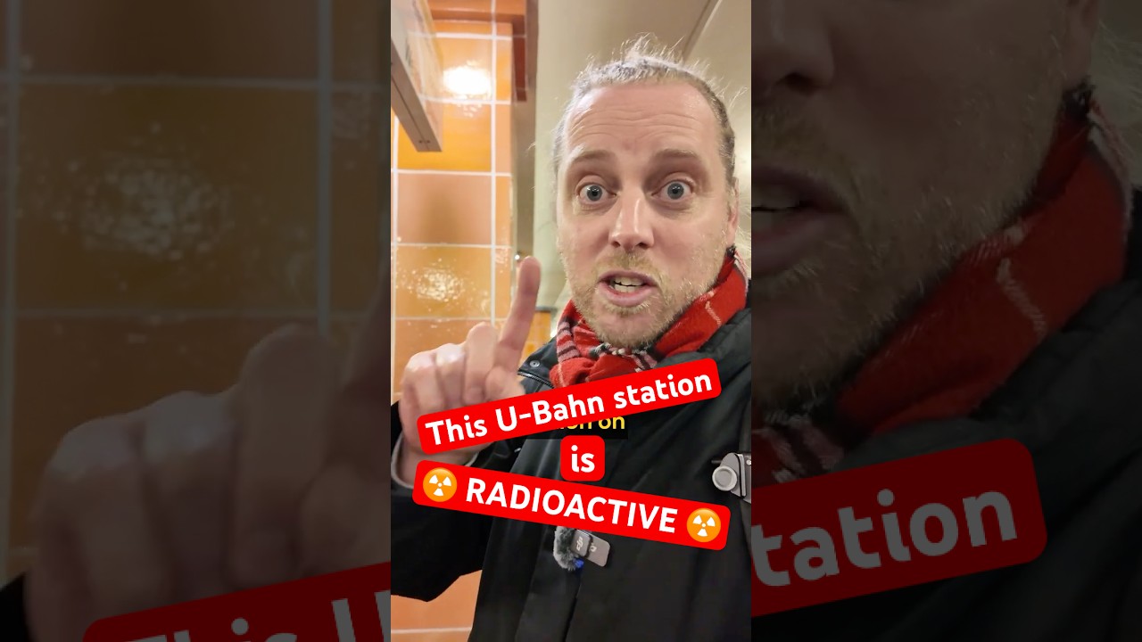 The most radioactive U-Bahn Station in Berlin - Rosenthaler Platz U8 #berlin #metro #ubahn