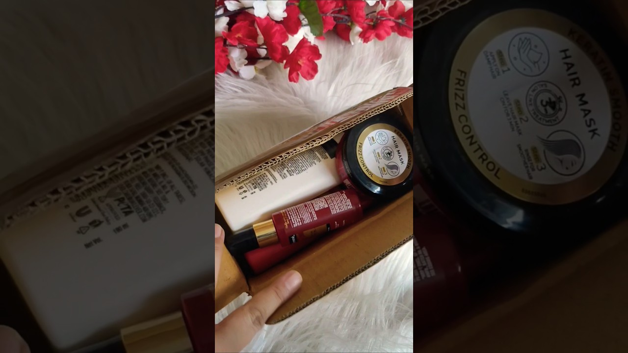Unboxing TRESemmé Keratin Smooth Hair Care Products 