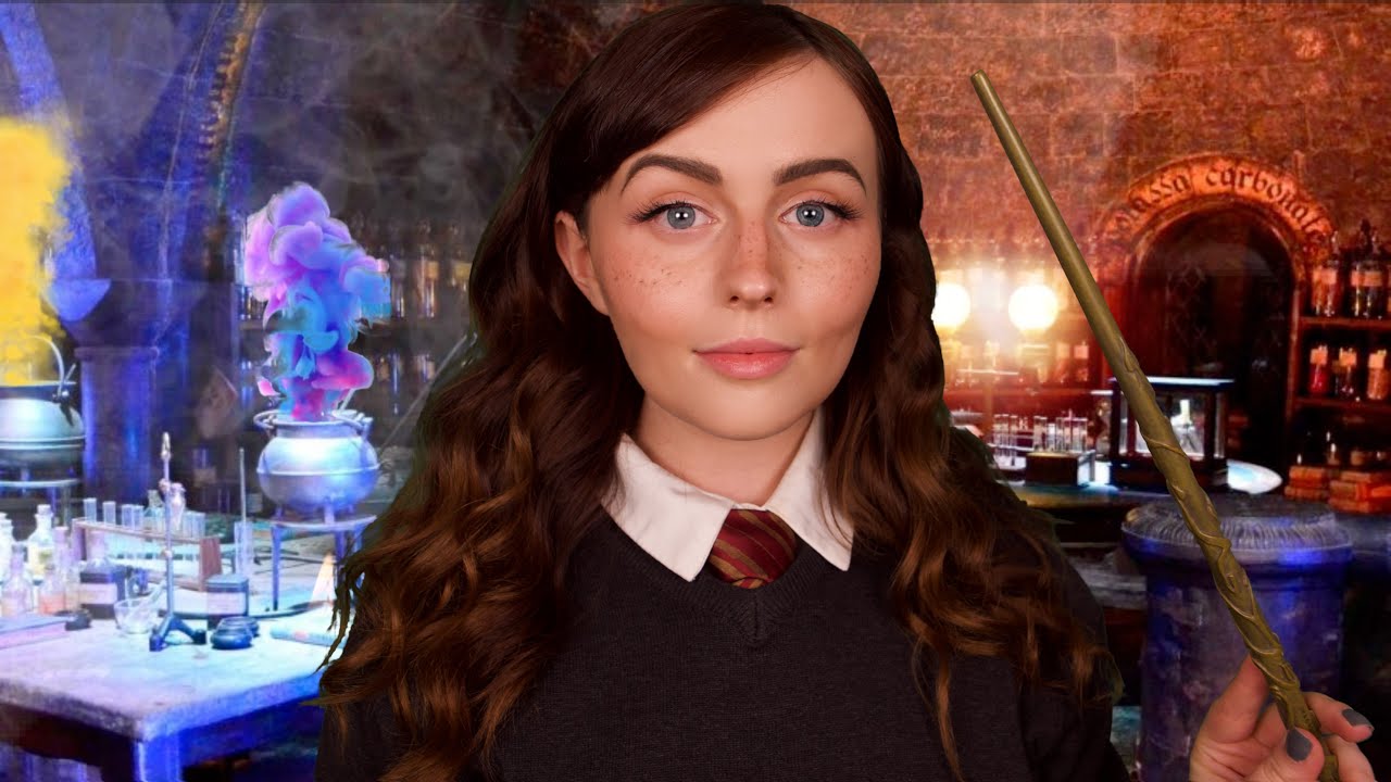 Potions and Spells ASMR⚡️Hermione Helps You Study For The O.W.L.S