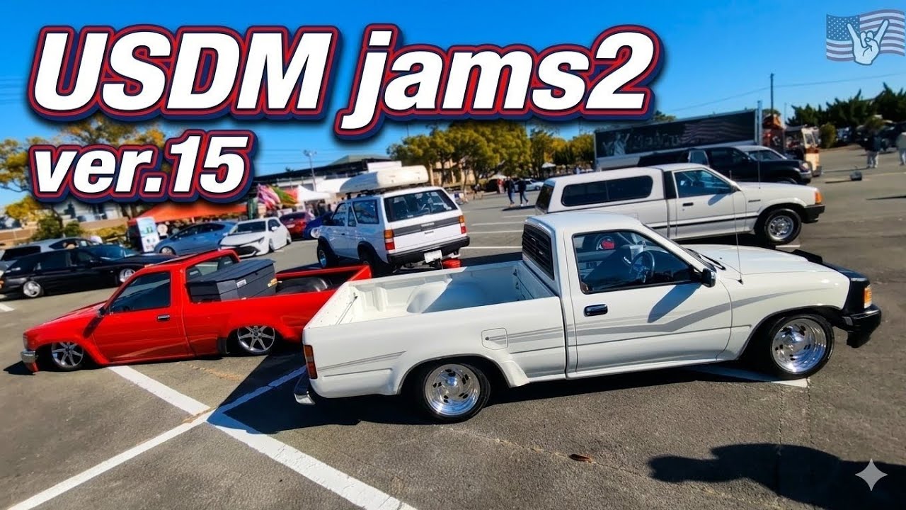 レア車必見！ スポコン minitruck ガチトラック 日野レンジャー🔥2024 usdm jam2 ver.15 part4 @agobananaojisan