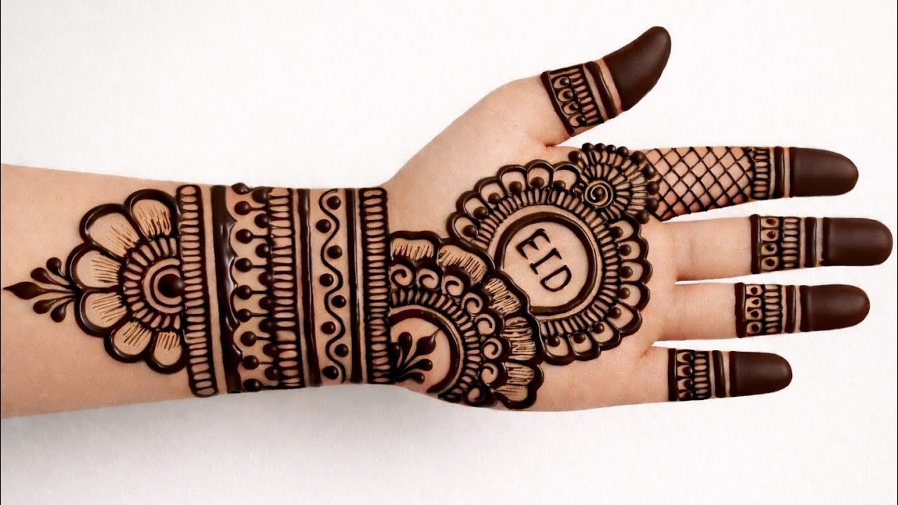 Simple Eid Mehndi Design। New Mehndi Design । Front Hand Mehandi Designs। Eid ka Mehndi Design । 