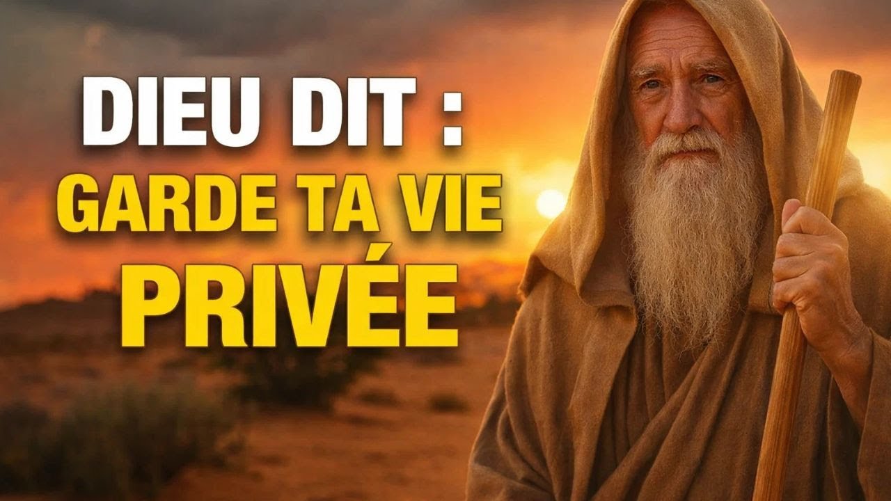 10 choses que Dieu veut que tu gardes entre Lui et toi ✨