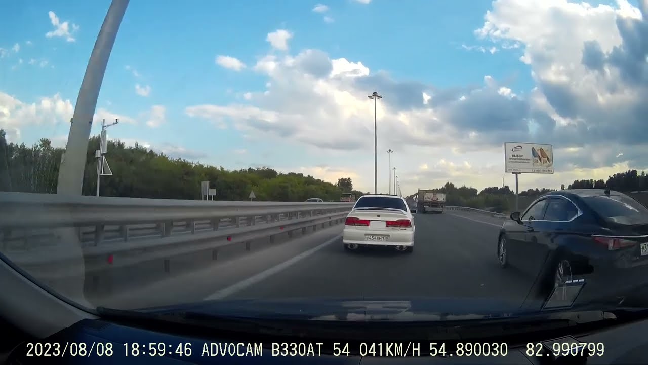 заезд с accord euroR CL1 перед