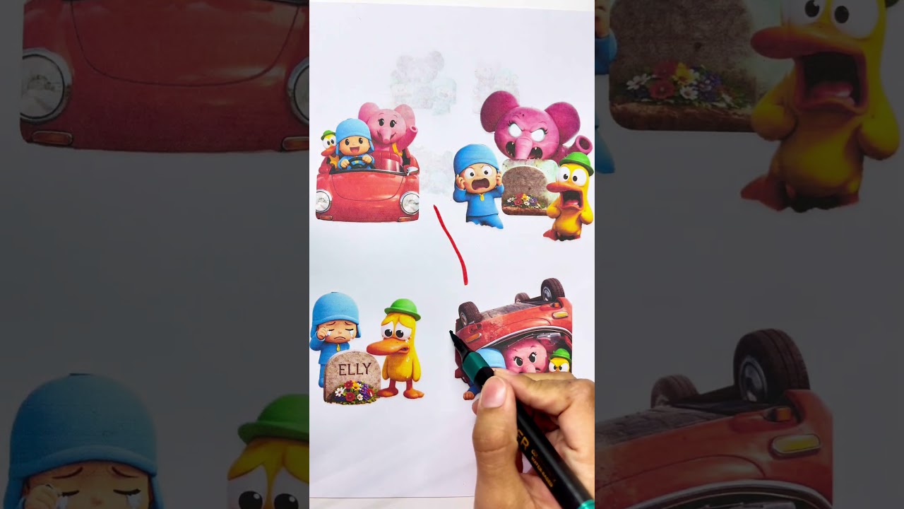 Unboxing Niddle Pop Pocoyo X Elly X Pato Sequence Line Story Craft 
