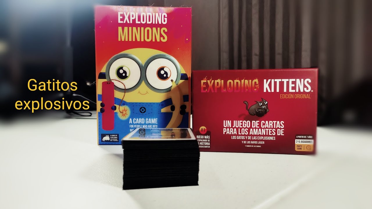 COMO JUGAR EXPLODING KITTENS / GATITOS EXPLOSIVOS
