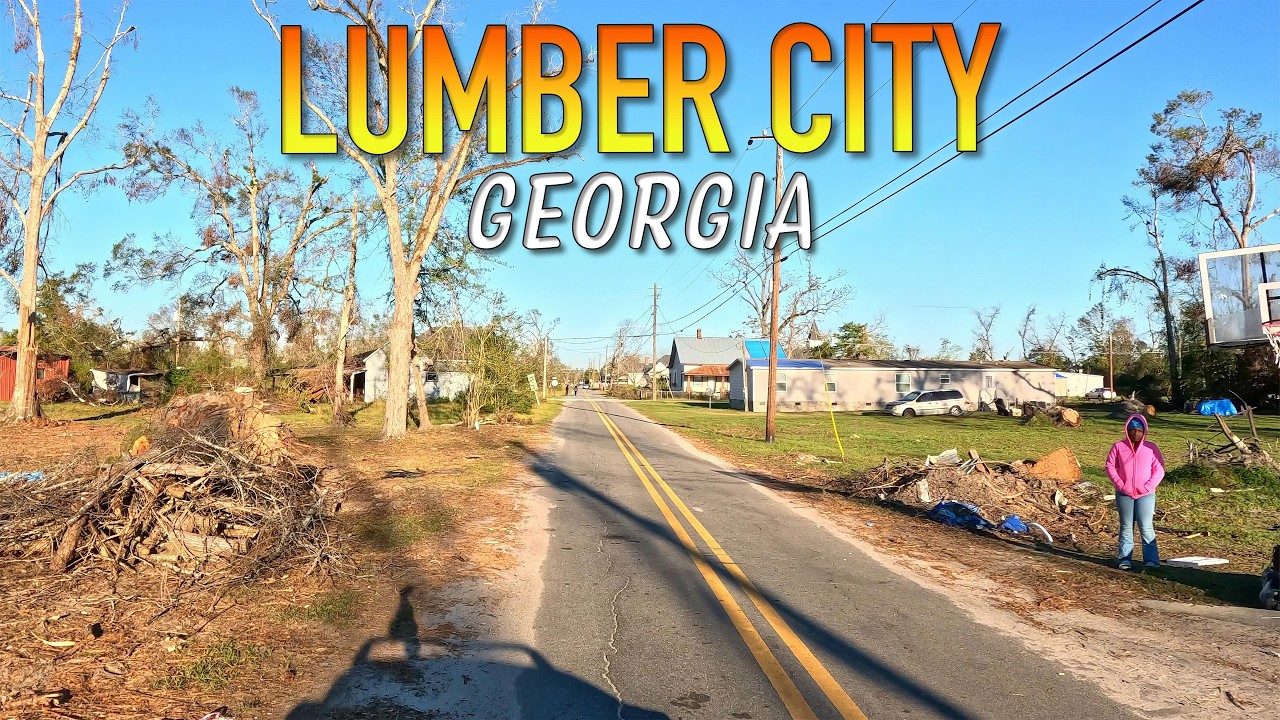 Lumber City Georgia Driving Through