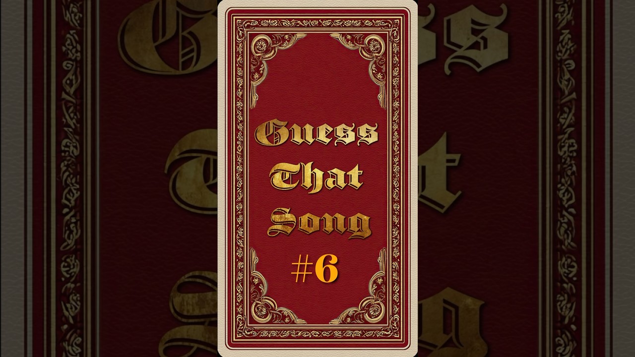&ldquo;Guess that Song&rdquo; challenge #6 #shorts #music #musictrivia #games #musicquiz  #gameshorts