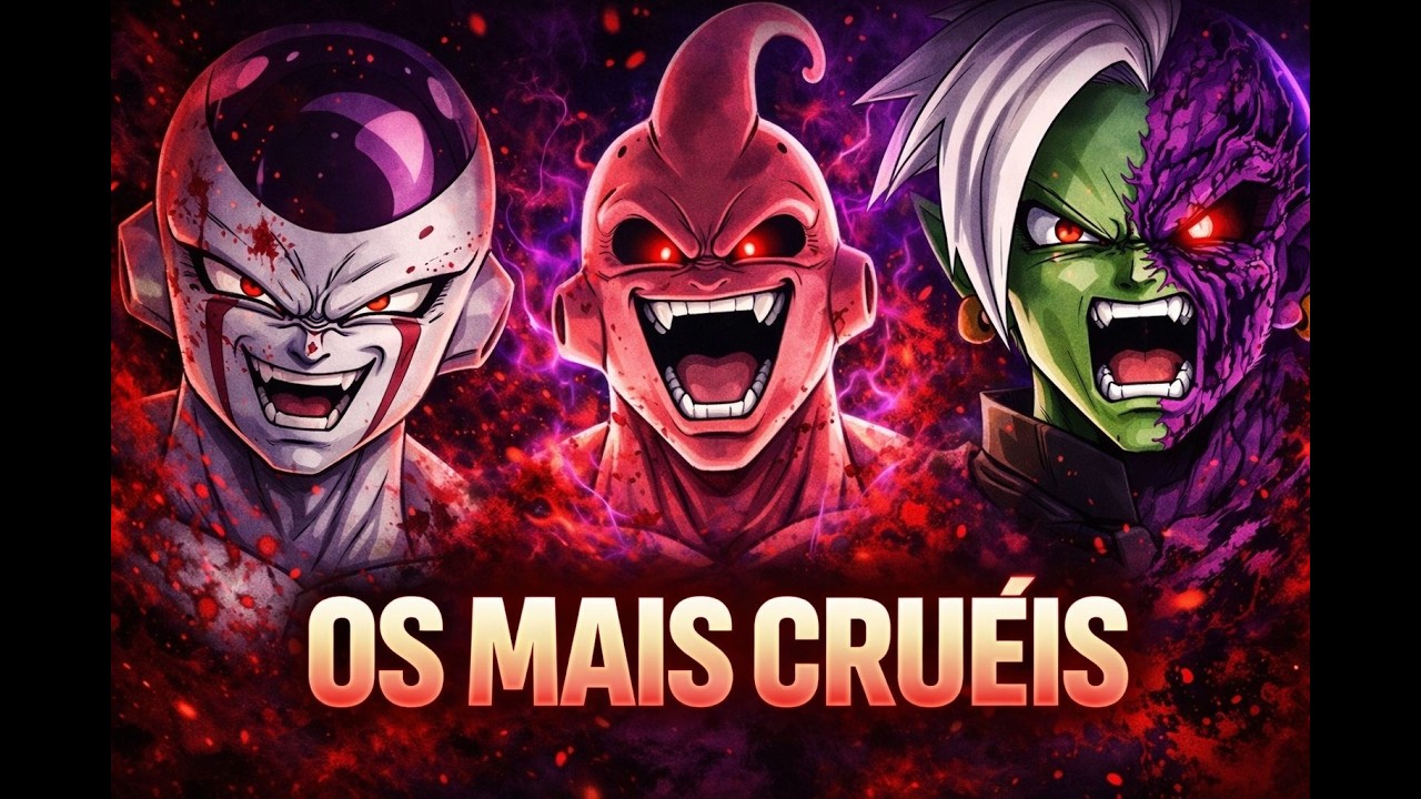 Os 5 Vilões Mais CRUÉIS de Dragon Ball – O Nº1 é IMPERDOÁVEL