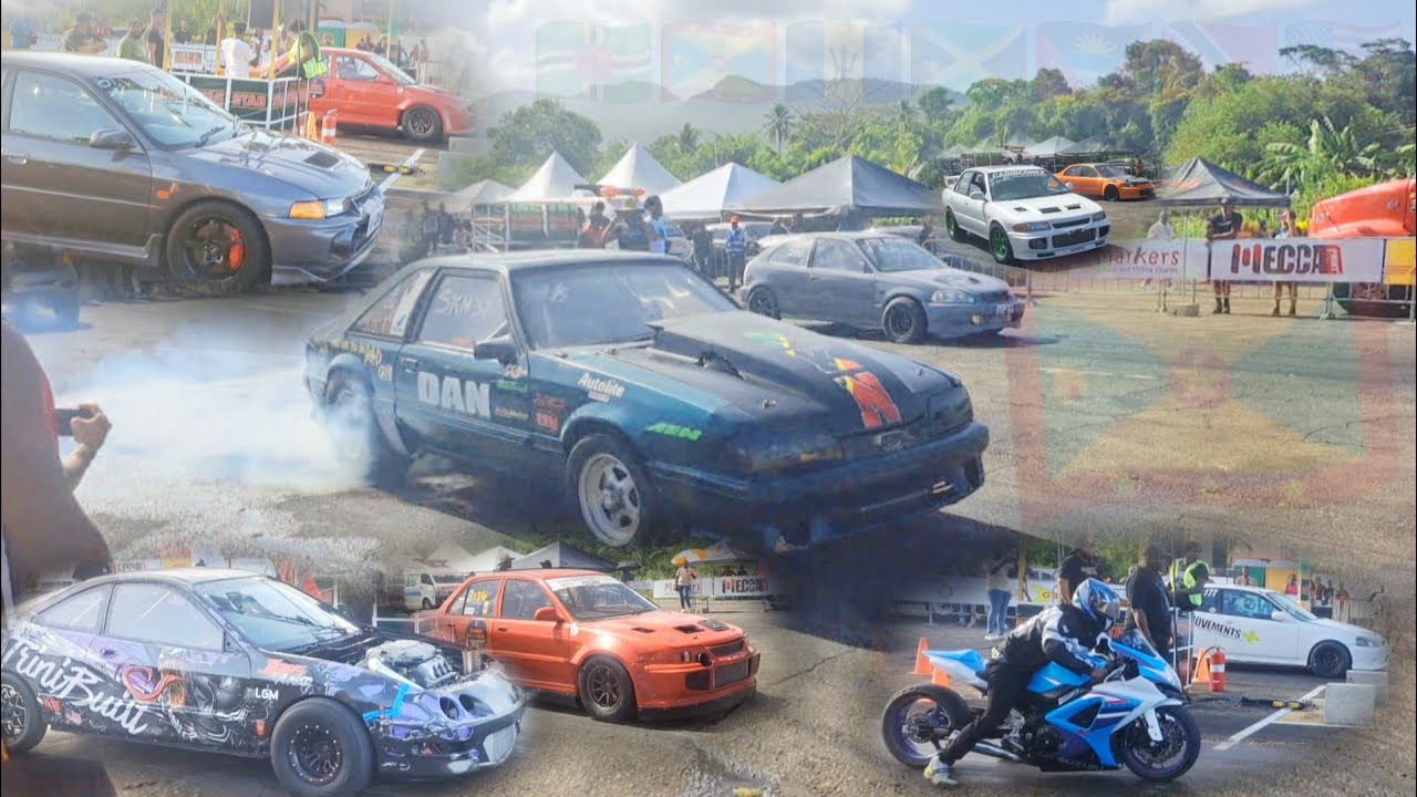 Grenada Drag Racing Saturday qualify (Pearls AirStrip)
