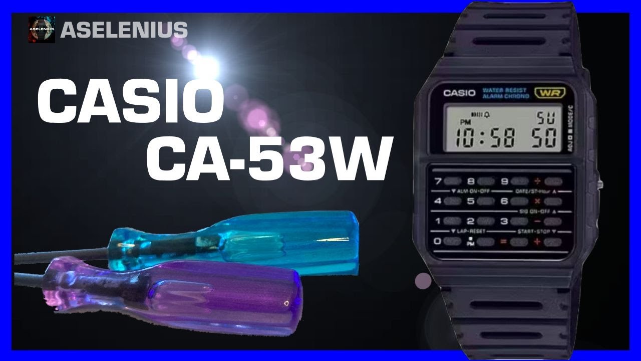 Casio smart watch CA-53W