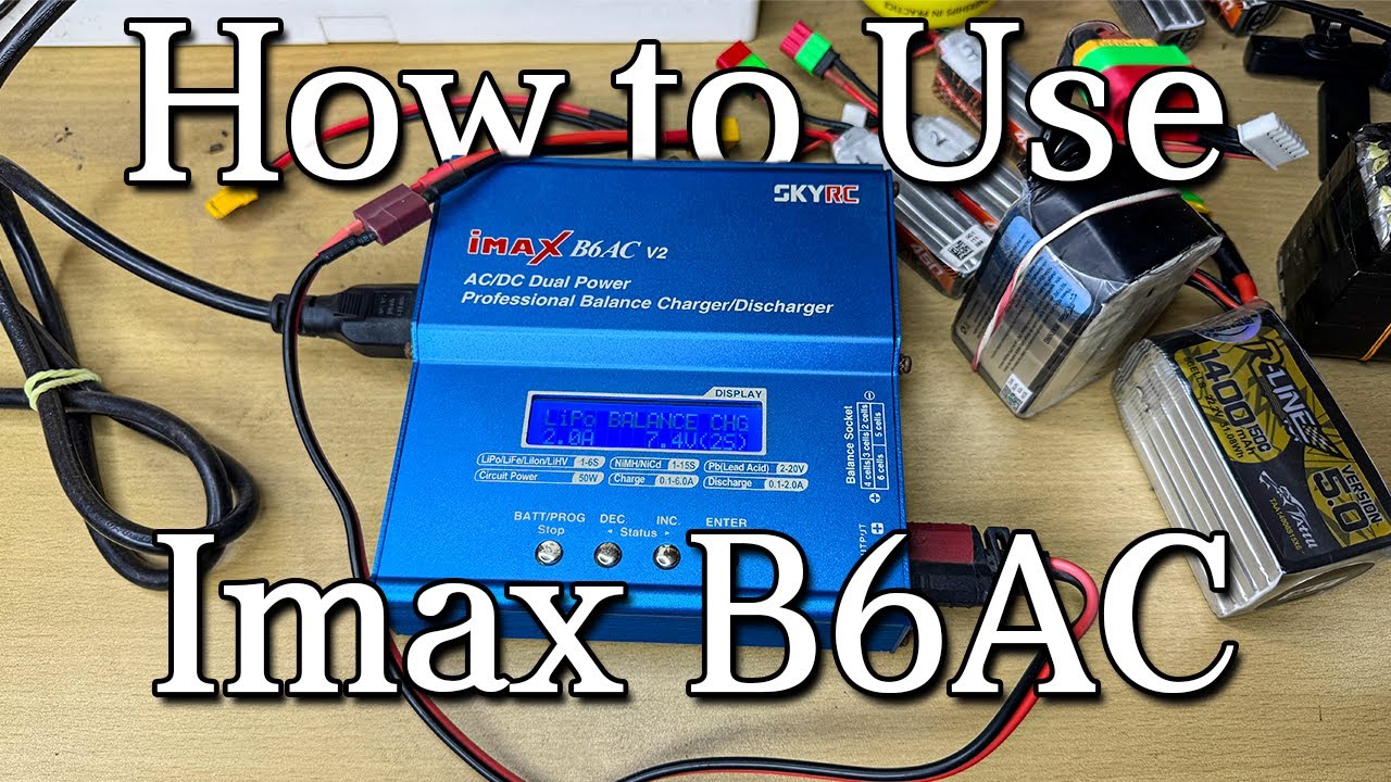 How to use SkyRC Imax B6AC v2 Charger | FPV India | Hindi