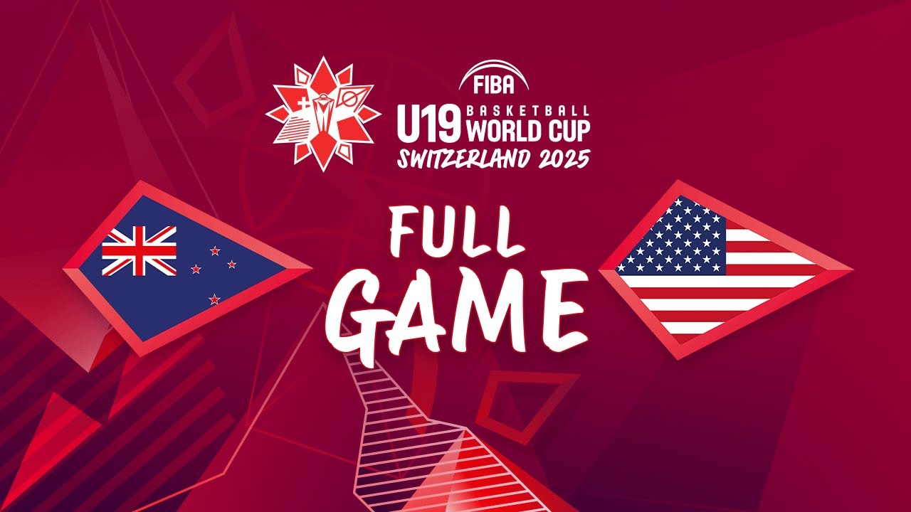 Semi-Finals | New Zealand v USA | Full Basketball Game | FIBA U19 Basketball World Cup 2025