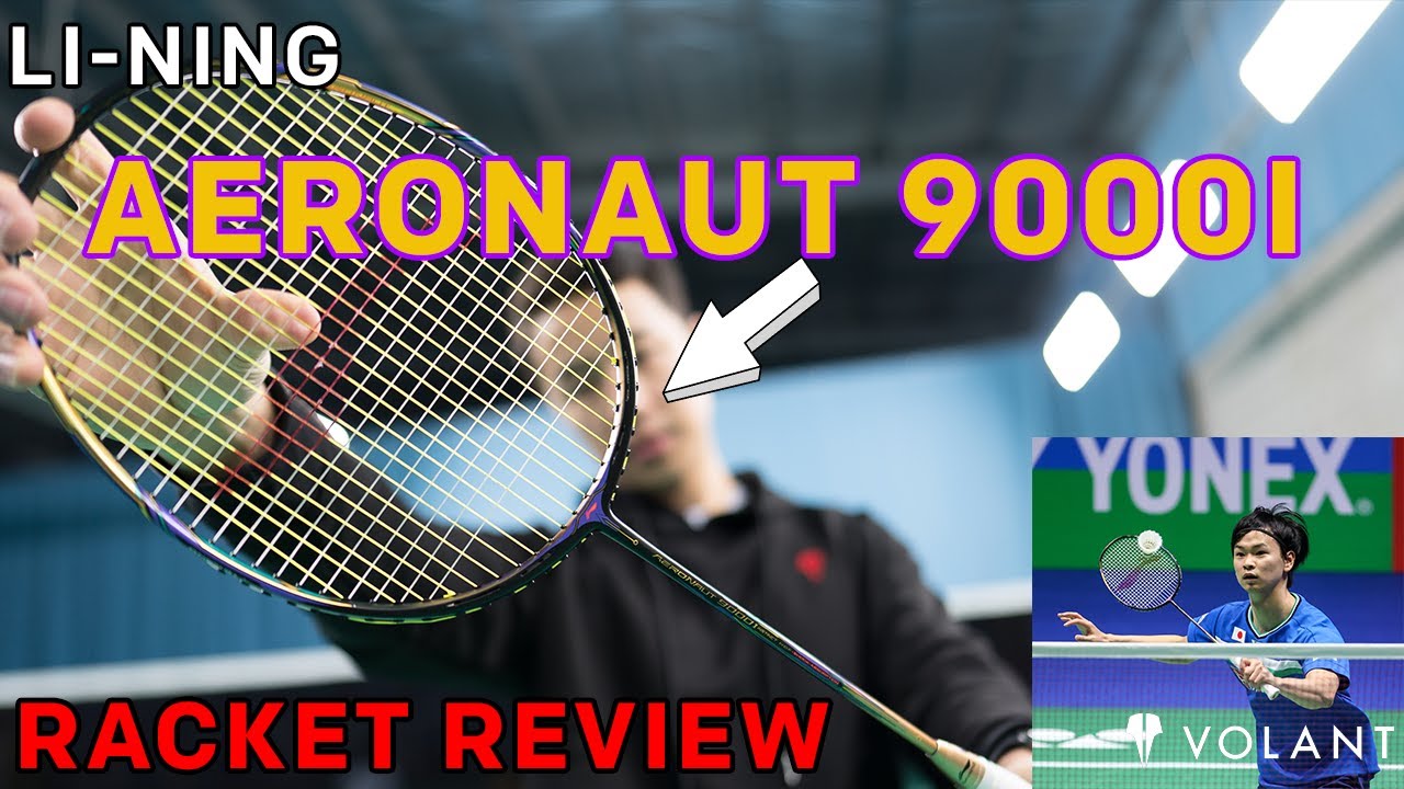Обзор ракетки для бадминтона Li Ning Aeronaut 9000i (использовалась Ютой Ватанабэ)