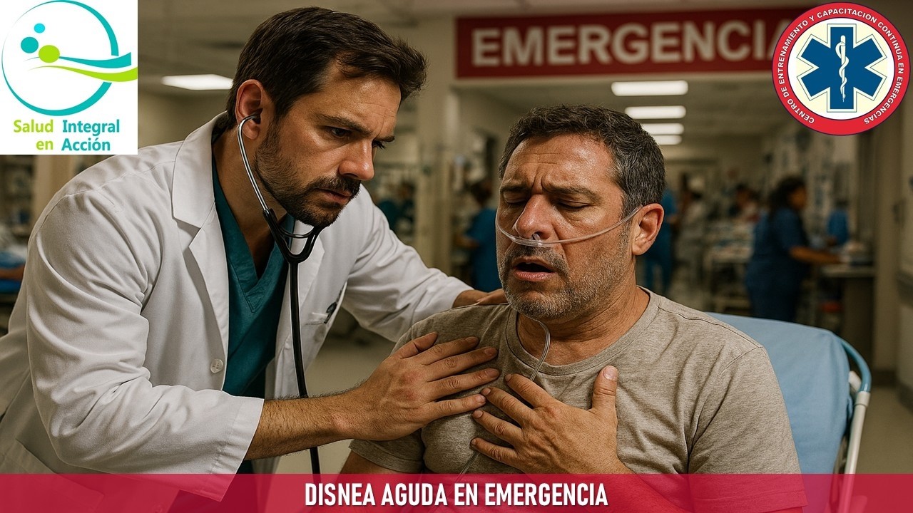 🫁 Abordaje de Disnea aguda en la sala de Emergencia.