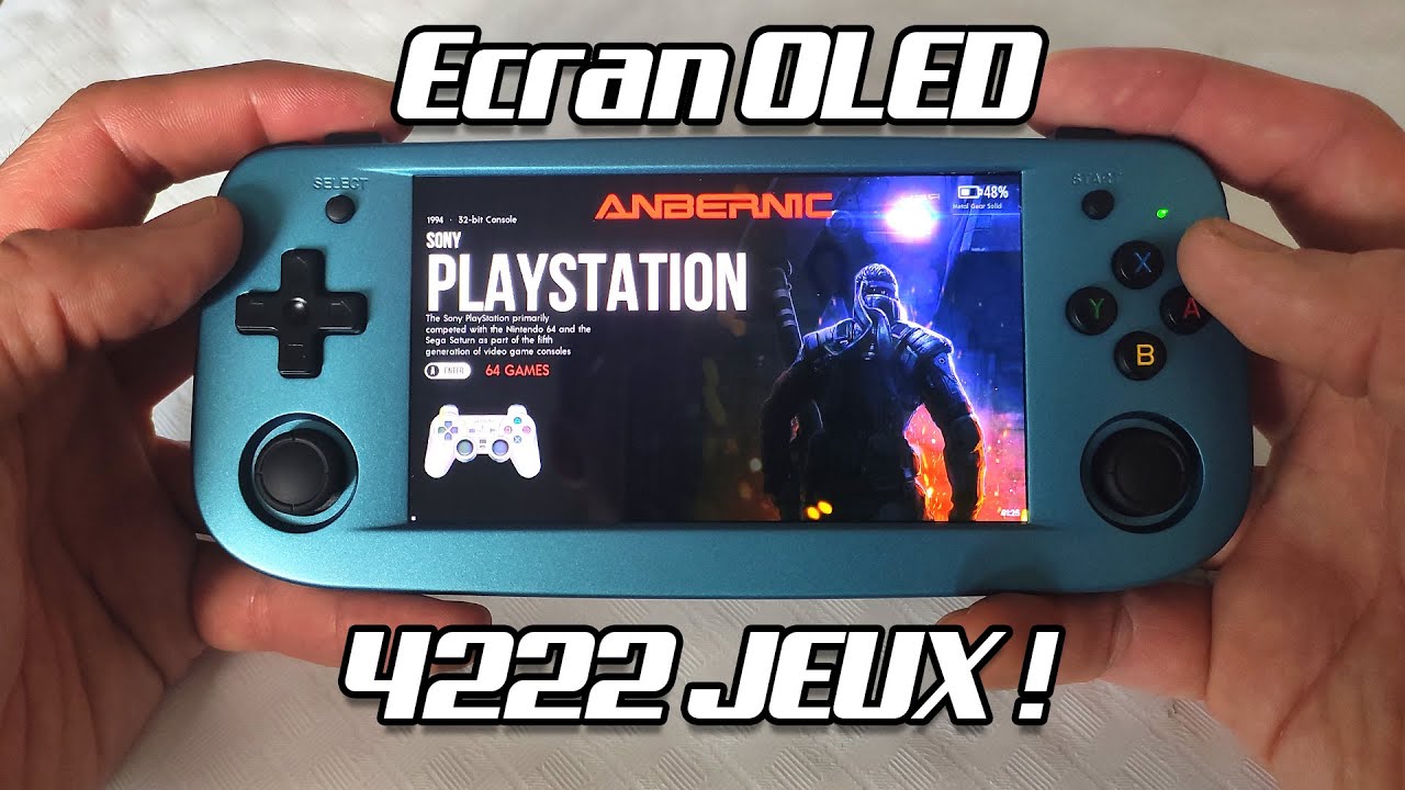 RG503 : LA CONSOLE RETROGAMING AVEC UN ECRAN OLED !