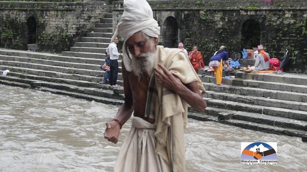 Himalayan Sadhu at Pushupatinath Temple Nepal