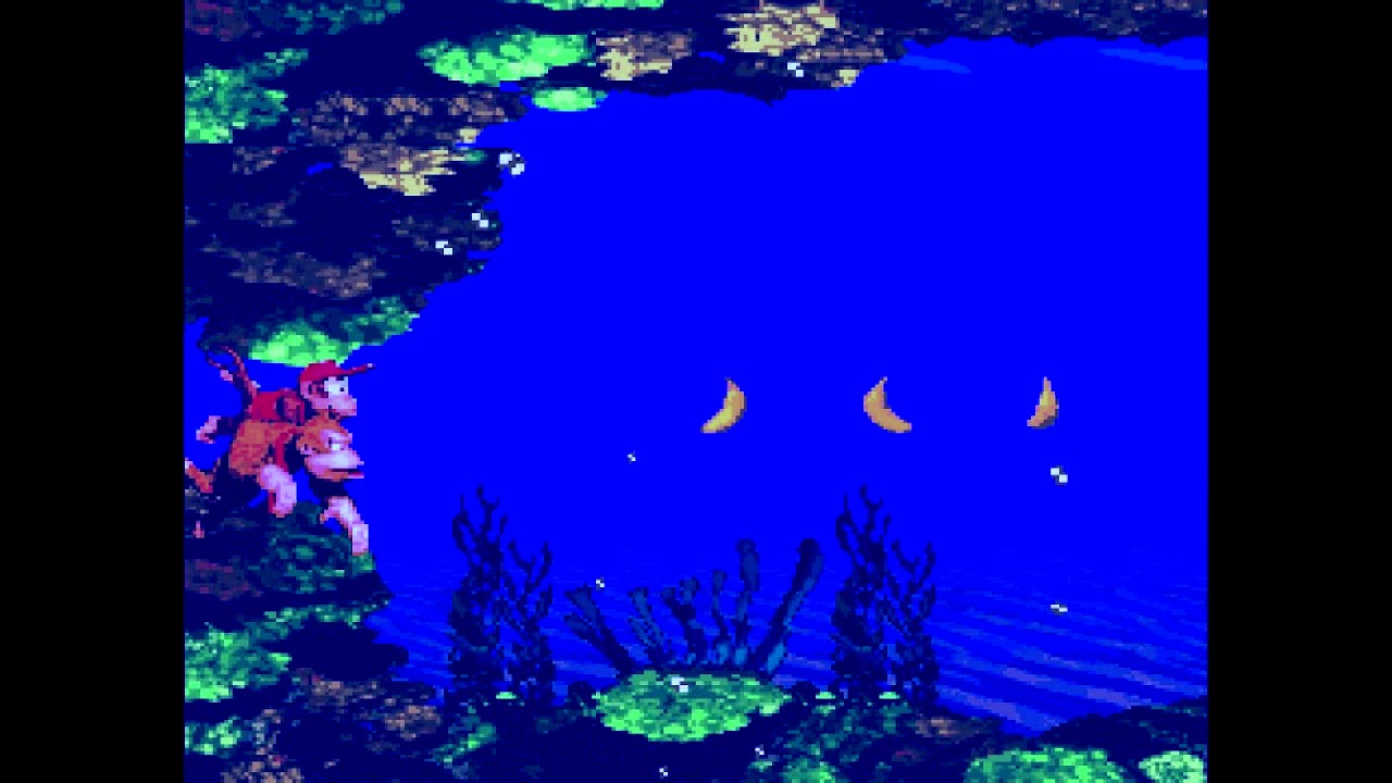 Donkey Kong Country   Aquatic Ambience Slowed+Reverb