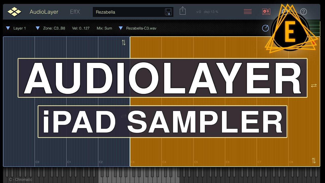 Awesome Sampler For iPad! - (VirSyn AudioLayer)