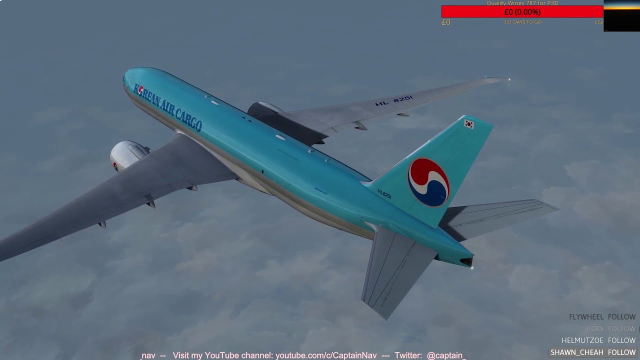[P3D v4.5] PMDG 777 Freighter | Vienna to Zurich (by a 777 captain)