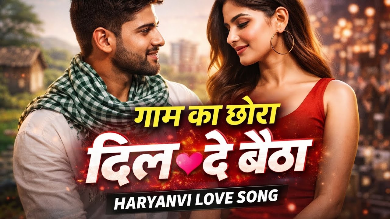 गाम का छोरा दिल दे बैठा ❤️ | New Haryanvi Love Song | Desi Romantic Song | Village Boy Love Story