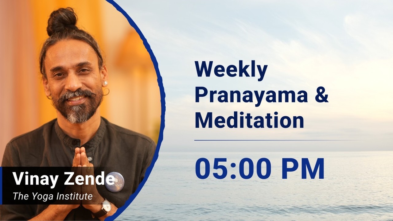 Pranayama & Meditation Session with Vinay Zende | Saturday, 7th March | TimesHealth+
