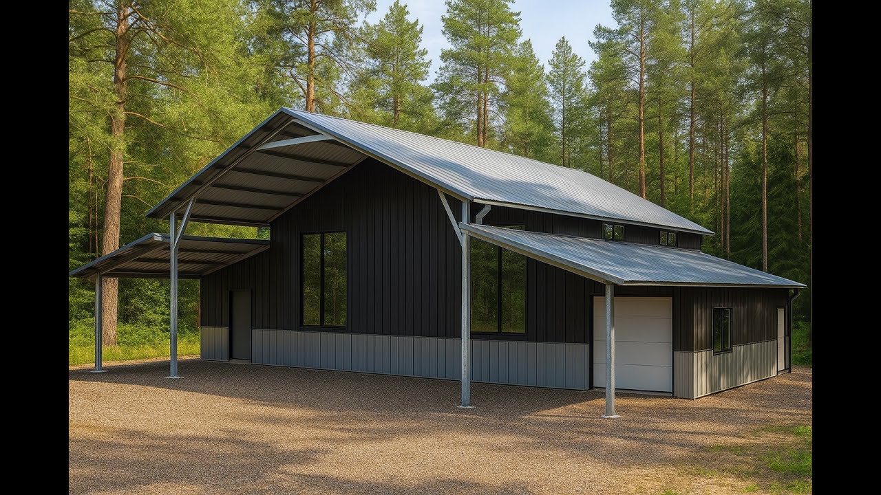 Build Your Dream: Ultimate 26x60 Barn-Style Barndominium [With Porch]