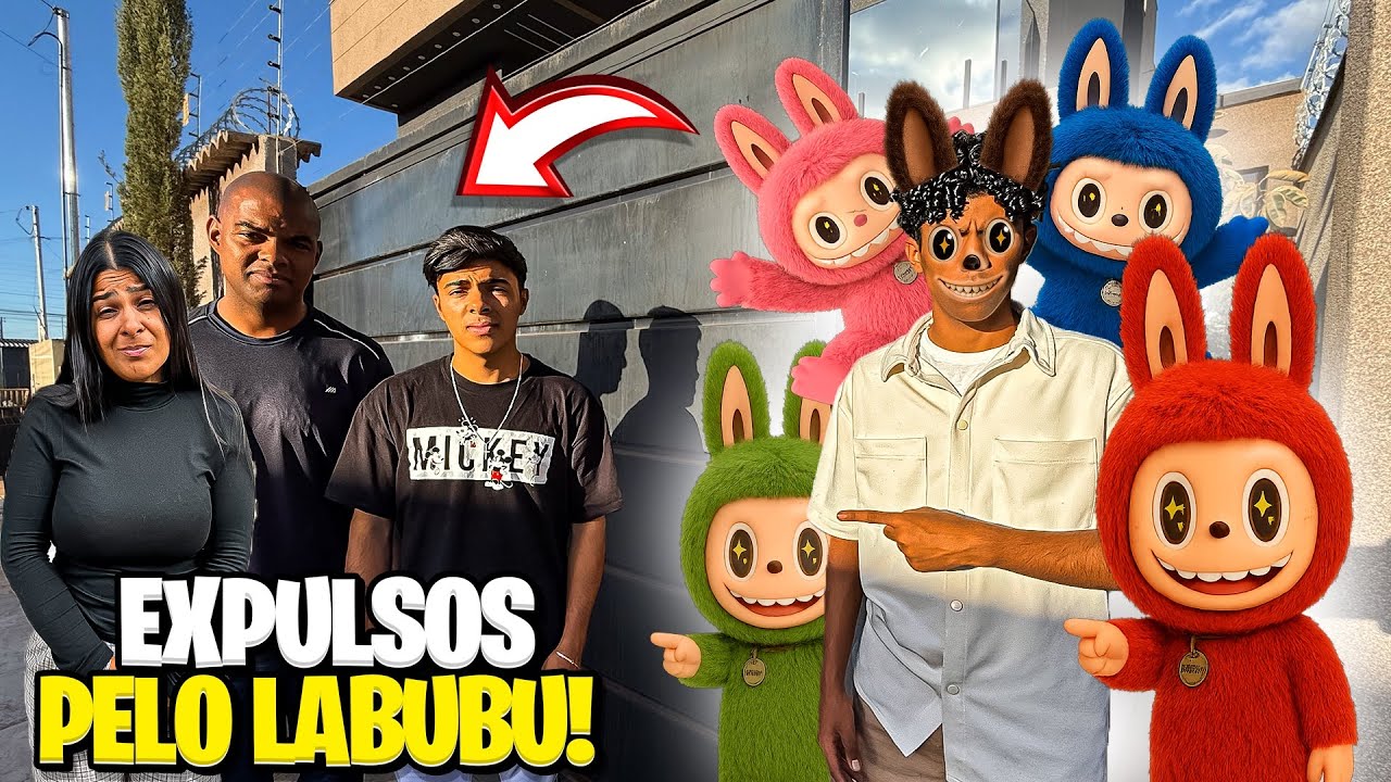FOMOS EXPULSOS DA NOSSA ANTIGA CASA PELOS LABUBU!