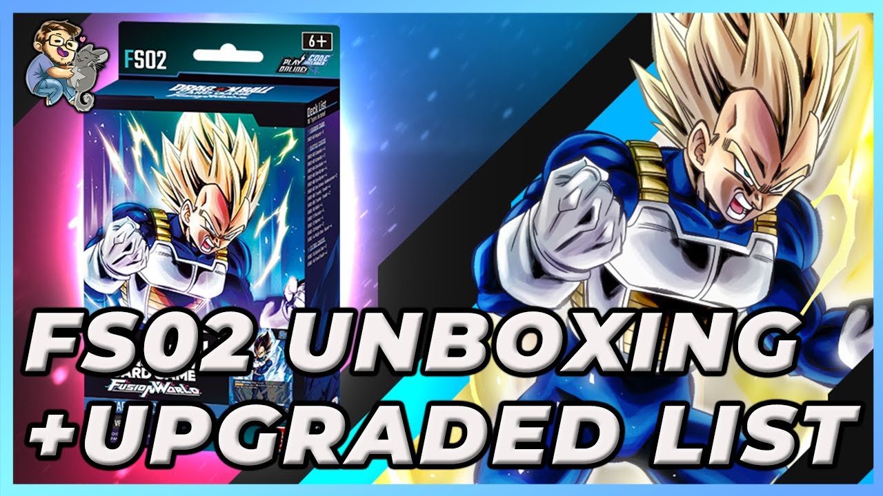 FS02 Vegeta Starter Deck Unboxing & Undefeated Winning List! | Dragon Ball Super Fusion World