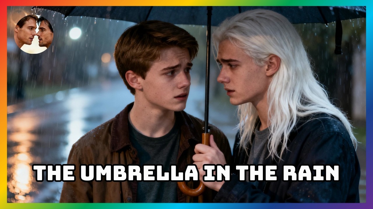 The Umbrella in the Rain! Part1!. [ Gay Stories ] You belong here. 🌈