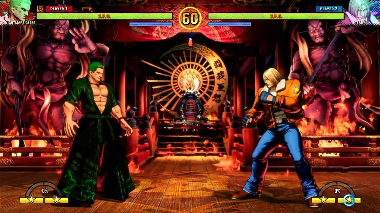 NIGHTMARE GEESE VS TERRY - FATAL FURY COTW