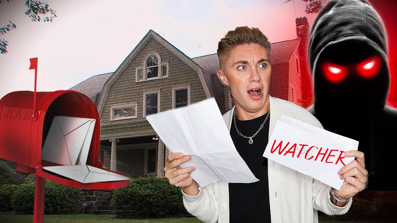 STALKER SENT MY BOYFRIEND THIS... *The Watcher Prank*