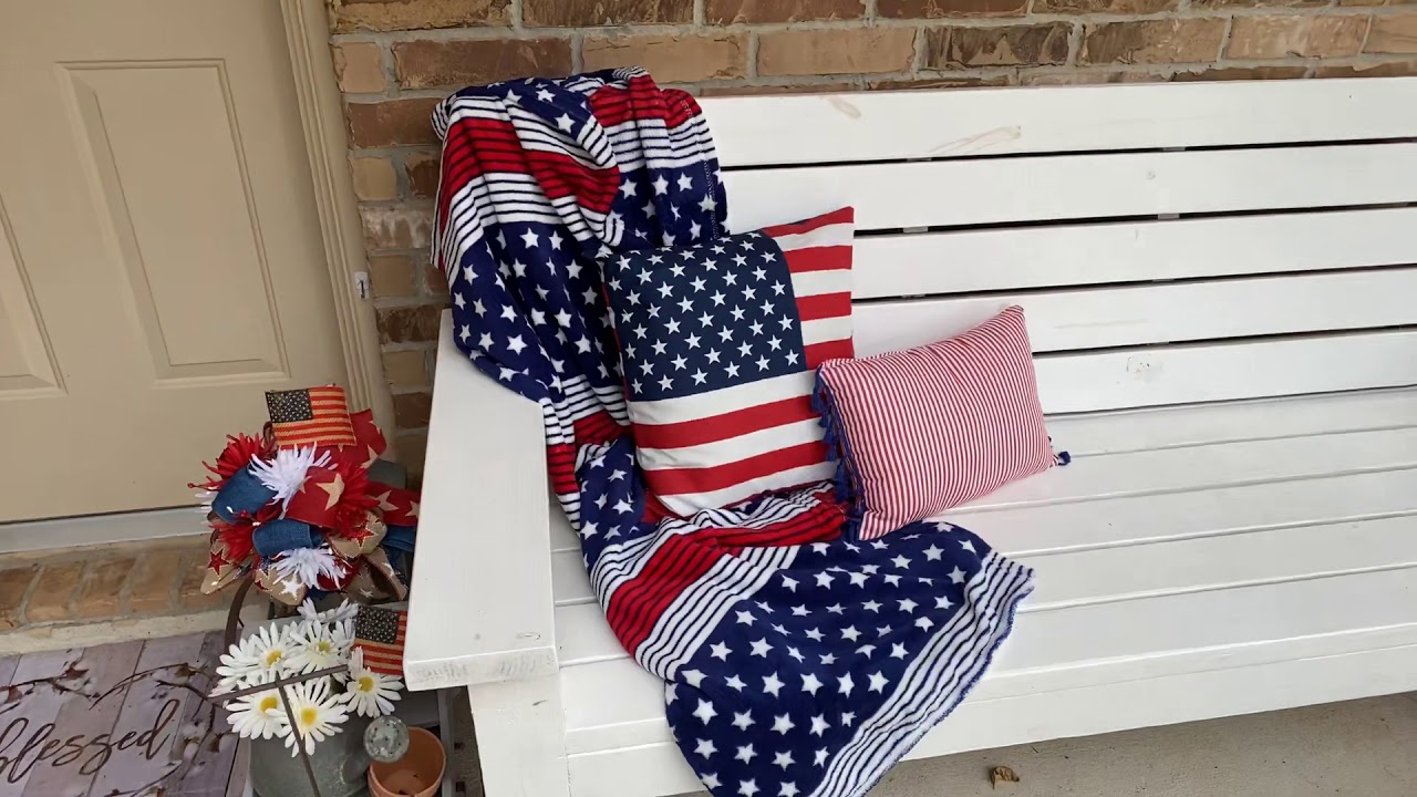 4th of July Porch Decor