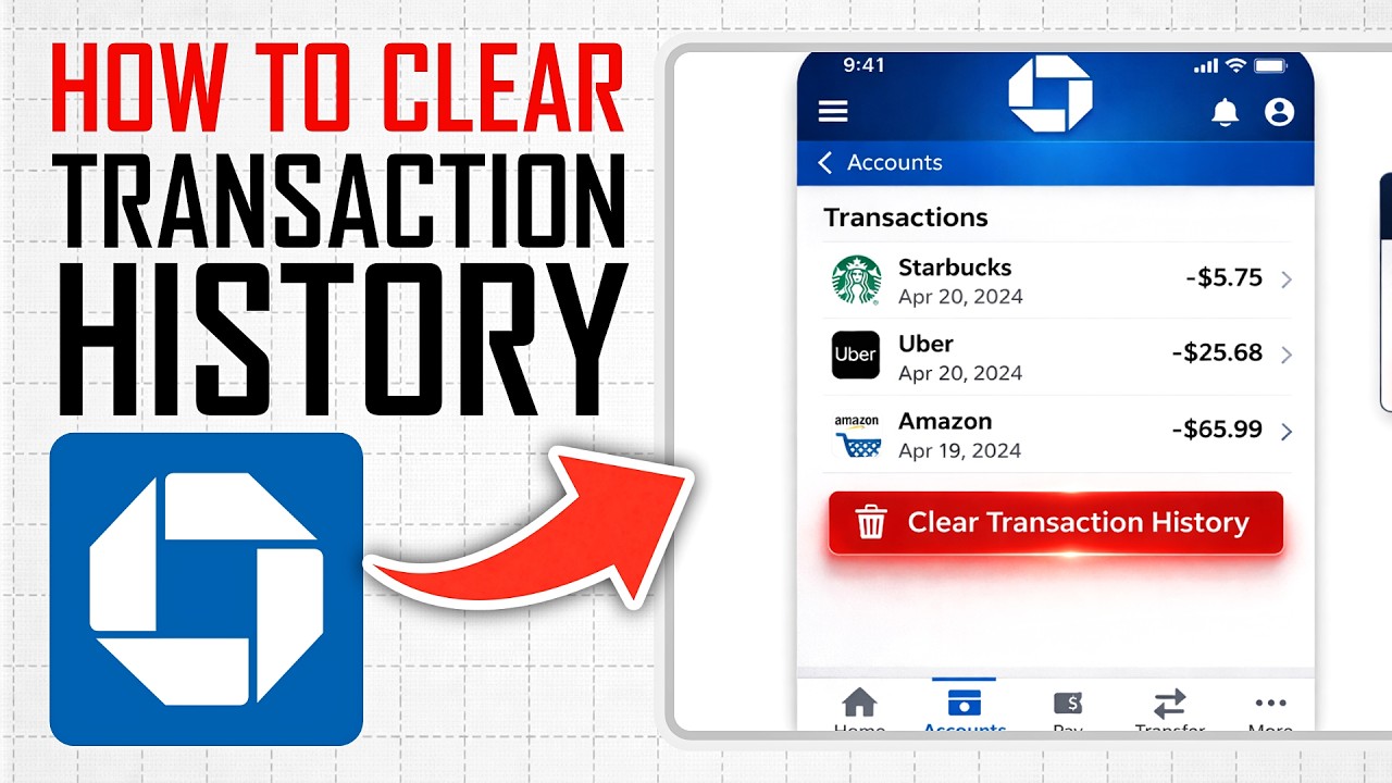 How To Clear Transaction History On Chase App (Full Guide)