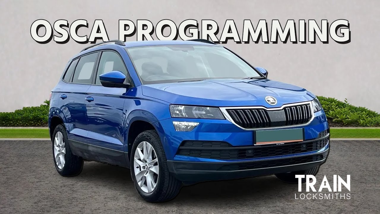 SKODA KAROQ 2021 REMOTE KEY PROGRAMMING USING OSCA | STEP BY STEP GUIDE